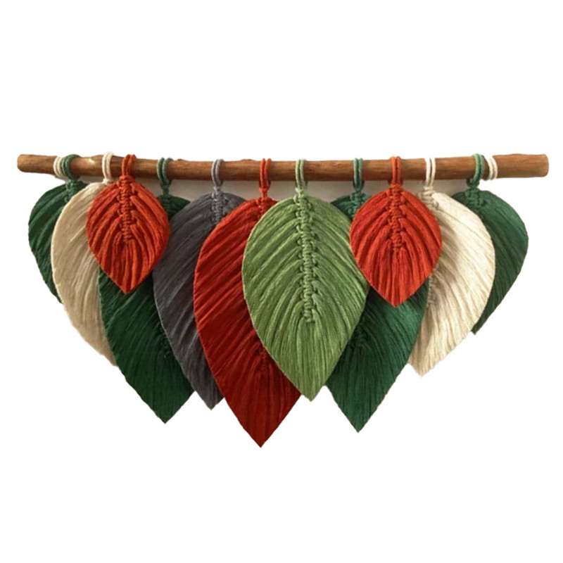 دیوارکوب مدل برگ مکرومه کد 0047